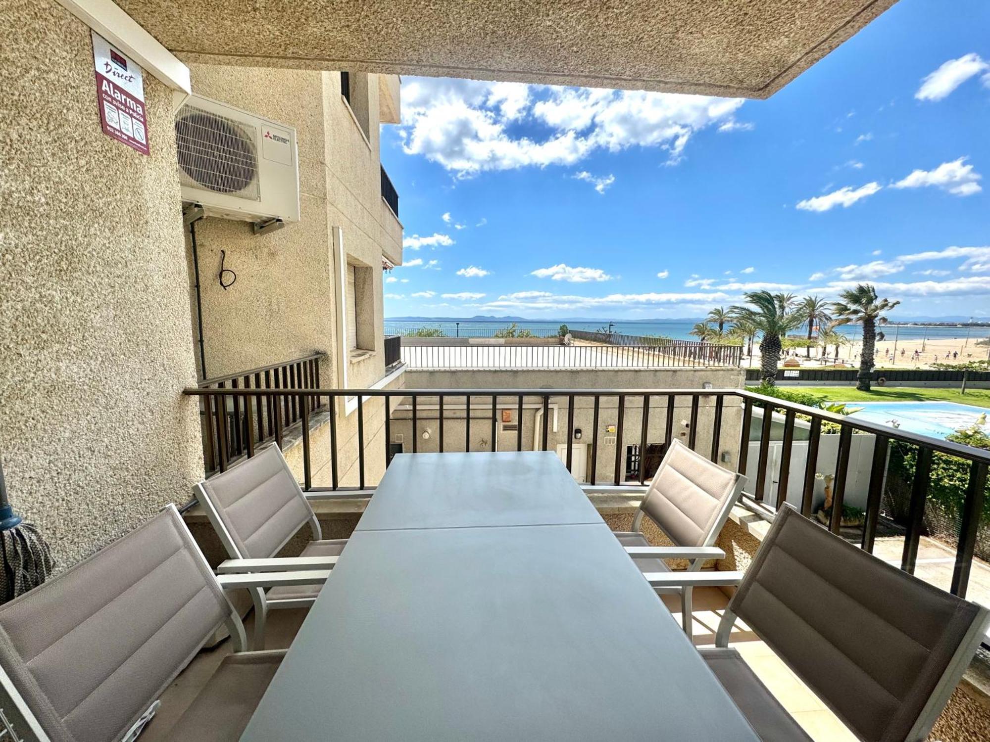 Ferienwohnung Castell Joncar Roses Exterior foto